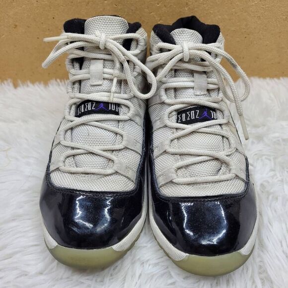 AIR JORDAN 11 RETRO 'CONCORD' 2018  378039-100  Size 2Y - Picture 2 of 12